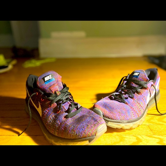Nike Flyknit Air Max Multicolor - Like new - Rare in this condition. - Picture 4 of 8